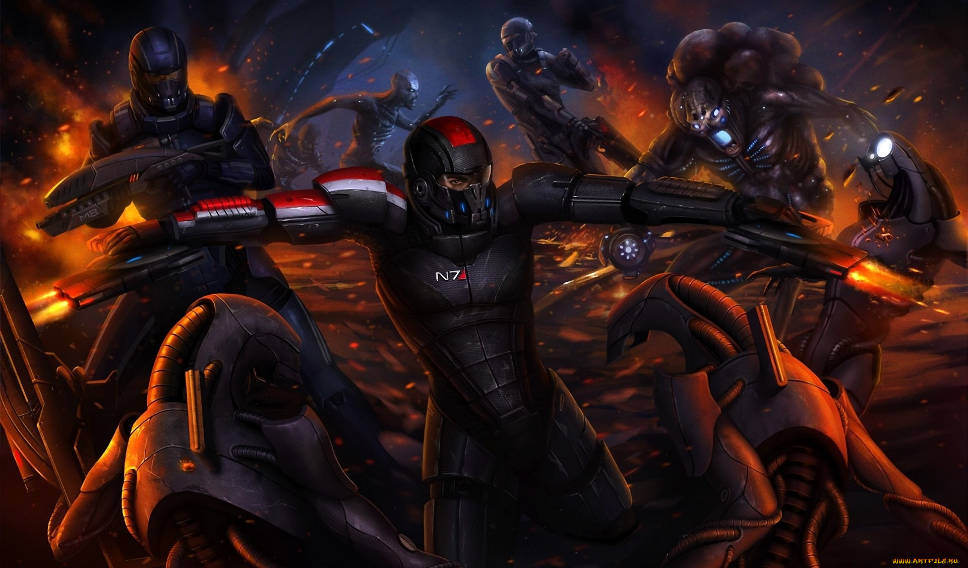 Картинка игры mass effect